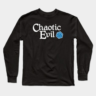 Chaotic Evil Long Sleeve T-Shirt